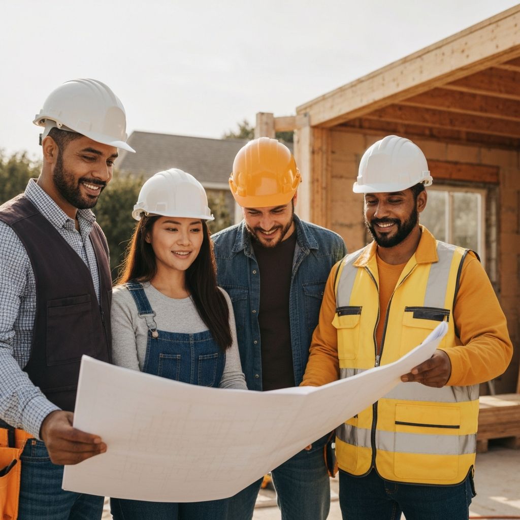 Professional remodeling team