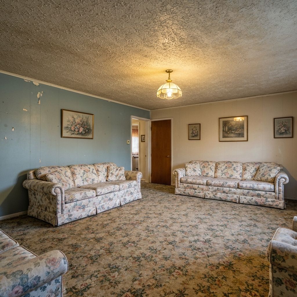 Living Space Upgrade - Before